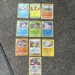 Job Lot Pokemon Cards Holo 10 Cards Mint Condition - Image 1