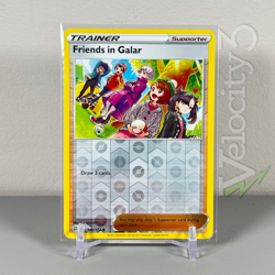 Pokemon TCG Supporter Card: FRIENDS IN GALAR 140/172 Reverse Holo | Uncommon | B - Image 1