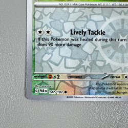 Pokemon TCG Card - Miltank 147/182 Reverse Holo | Common | 2023 Paradox Rift - Image 5