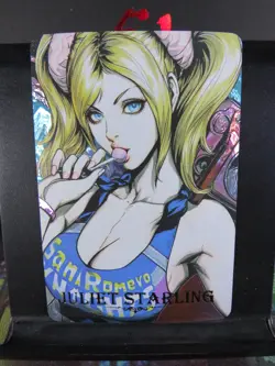 Juliet Starling Art Card Rare HoloLaser Collectible Lollipop Chainsaw Video Game - Image 1