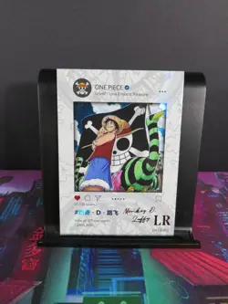 Monkey D Luffy LR Rare Card Premium One Piece Anime Manga Collectible CCG Art OP - Image 2
