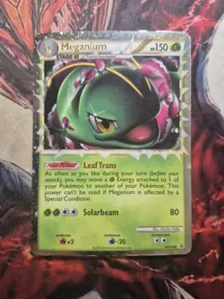 Meganium (Prime) HGSS08 HGSS Promos MP Pokemon Card TCG - Image 1