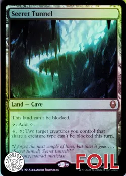 MTG Secret Tunnel (278) | NM Foil | Avatar: The Last Airbender {TLA} - Image 1