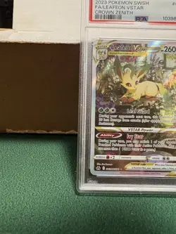 Pokemon TCG: Leafeon VSTAR #GG35/GG70 Crown Zenith: Galarian Gallery, PSA 9 MINT - Image 5