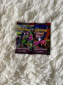 Pokemon Scarlet & Violet Shrouded Fable Booster Packs x2 Sealed Dupe - Image 3
