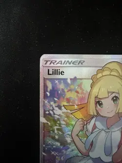 Pokemon TCG Lillie Full Art Holo Trainer Card 151/156 2018 Naoki Saito - Image 2