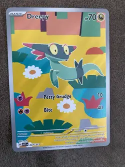 Pokemon TCG Dreepy 247/217 ASC Rare Holo Basic Dragon HP 70 - Image 1