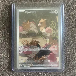 Pokemon Mega Brave Spearow Illustration 074/063 English Edition Mint Condition - Image 1