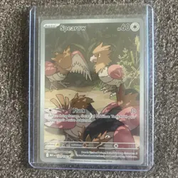 Pokemon Mega Brave Spearow Illustration 074/063 English Edition Mint Condition - Image 2