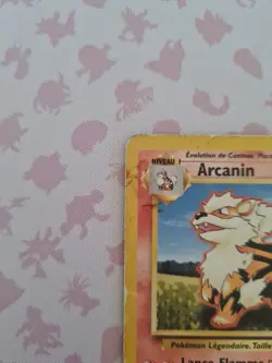 Pokemon TCG Arcanin (French) Base Set 23/102 Regular Unlimited Uncommon - Image 3