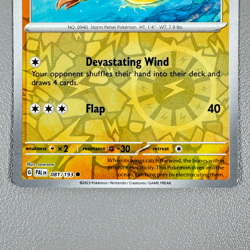 Pokemon TCG Card - Wattrel 81/193 Reverse Holo Common | 2023 Paldea Evolved | NM - Image 5