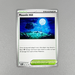 Pokemon TCG Stadium Cards (3) Moonlit Hill 81/91 Uncommon | 2024 Paldean Fates - Image 2