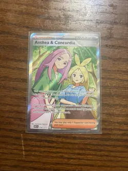 Anthea and Concordia 254/217 Ascended Heroes Pokemon TCG Full Art Trainer - Image 1