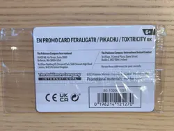 Illustration Contest 2024 Pokemon TCG Pikachu Feraligatr Toxtricity Sealed - Image 2
