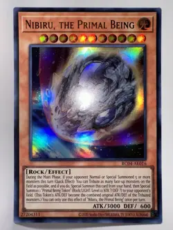Yu-Gi-Oh Nibiru, The Primal Being RC04-AE016 Ultra Rare Asian English - Image 2