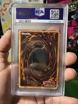 2009 Yu-Gi-Oh! Crimson Crisis 1st Edition Dark Strike Fighter #EN040 PSA 8 NM-MT - Image 3