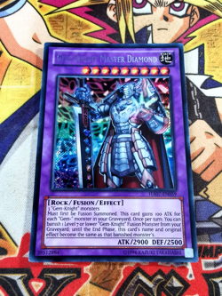 Gem-Knight Master Diamond ha07-en059 Unltd Ed (VLP) Secret Rare Yu-Gi-Oh! - Image 1