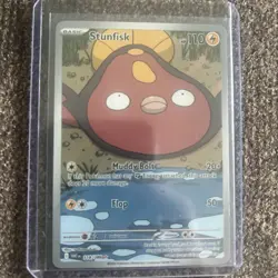 Stunfisk 118/086 White Flare Holo Card Freshly Pulled From Pack NM - Image 2