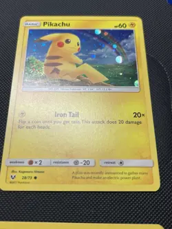 Pokemon : Pikachu - 28/73 (Cosmos Holo, Miscellaneous Cards & Products NM/M - Image 1