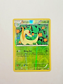 Servine Pokemon Card Reverse Holographic 7/113 Legendary Treasures Holo 2013 TCG - Image 2