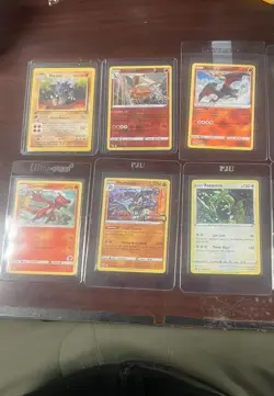 Pokemon Cards 6 card with first edition, Charizard from go and more - Image 1