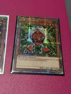 YUGIOH! 3 Card Gadget Set Green Red Yellow - Quarter Century Rare Mp24-en012-14 - Image 4