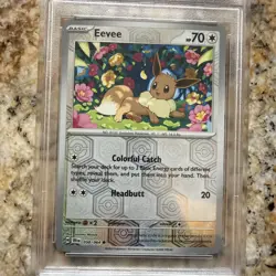 PSA 10 Eevee 050/064 SFA EN Reverse Holo Graded Pokemon Card Shrouded Fable 2024 - Image 2