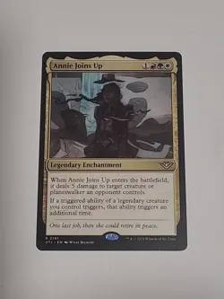 x1 Annie Joins Up - Outlaws of Thunder Junction - NM - MTG - Image 1
