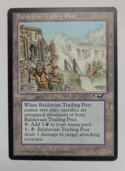 Magic Mtg Alliances Balduvian Trading Post lightly played - Image 1