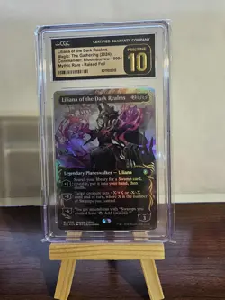 LILIANA OF THE DARK REALMS RAISED FOIL CGC PRISTINE 10 MTG MAGIC THE GATHERING - Image 1
