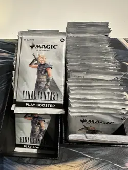 Magic the Gathering Final Fantasy Play Booster Packs Lot of 50 - Image 1