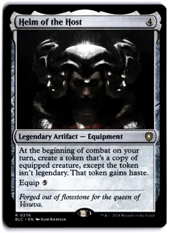 Helm of the Host NM BLC Commander: Bloomburrow MTG - Image 1