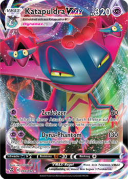 Katapuldra VMAX 093/192 Clash der Rebellen Dragapult Deutsch Pokemon Sammelkarte - Image 1