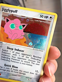 Pokemon 2004 Jigglypuff 65/112 FireRed & LeafGreen Reverse Holo NM - Image 3