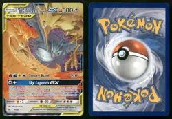 Moltres & Zapdos & Articuno GX 44/68 Hidden Fates HIF Holo Rare GX Pokemon NM - Image 3