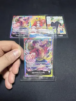 Monkey.D.Luffy (L) + (2nd Anniversary Stamped Promo) P-043 + Don - SEALED PACK - Image 1