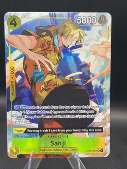 Sanji (Full Art) - Starter Deck 29: Egghead (ST-29) - One Piece TCG - Image 1