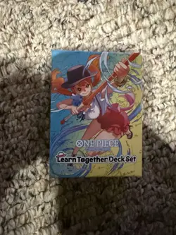 Learn Together Deck Set Sealed One Piece Card Game Alt Leader Op11 Nami Deck - Image 1