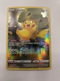 Pokemon TCG Crown Zenith Galarian Gallery Pikachu Card GG30/GG70 - Image 1