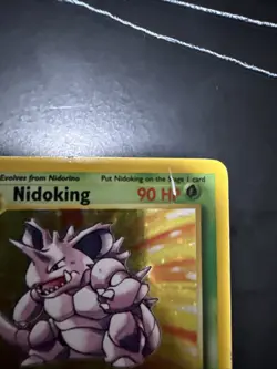 Pokemon TCG Nidoking Base Set Holo Unlimited Rare Card 11/102 - Image 3