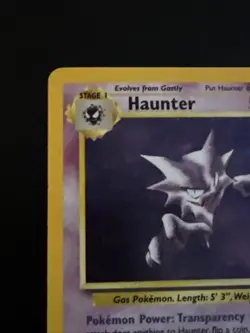 Haunter 6/62 Holo Fossil 1999 English Pokemon Card - Image 2