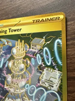 Pokemon TCG Trainer Jamming Tower Card 243/182 Destined Rivals - Image 3
