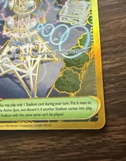 Pokemon TCG Trainer Jamming Tower Card 243/182 Destined Rivals - Image 4