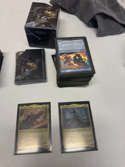 Warhammer 40k Magic The Gathering Command Decks -All 4 - Complete In Sleeves. - Image 2