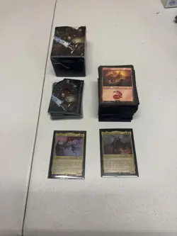 Warhammer 40k Magic The Gathering Command Decks -All 4 - Complete In Sleeves. - Image 4