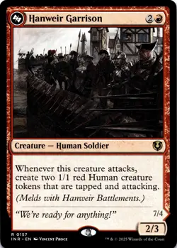 MTG Hanweir Garrison (157) | NM | Innistrad Remastered {INR} - Image 1