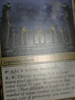 1 x {LP} Nykthos, Shrine to Nyx Theros 223/249 Rare Foil MTG 2013 - Image 3