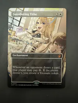 Smothering Tithe (Anime Borderless) Wilds of Eldraine: Enchanting Tales Regular - Image 1