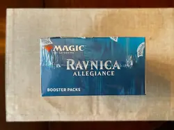 Magic The Gathering Ravnica Allegiance English Booster Box Factory Sealed mtg - Image 5