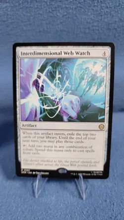 MTG Interdimensional Web Watch #0278 Extended Art And Reg Spider-Man (SPM) NM/M - Image 5